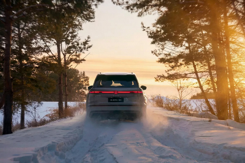 Больше Volkswagen Atlas и Touareg: Volkswagen представила огромный кроссовер ID. Era 9X &mdash; подзаряжаемый последовательный гибрид с 510 л.с. и запасом хода около 1000 км